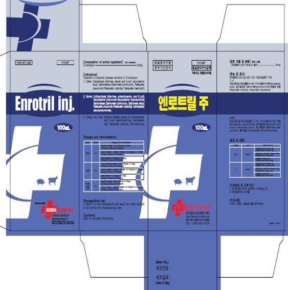 Enrotril injection Made in Korea